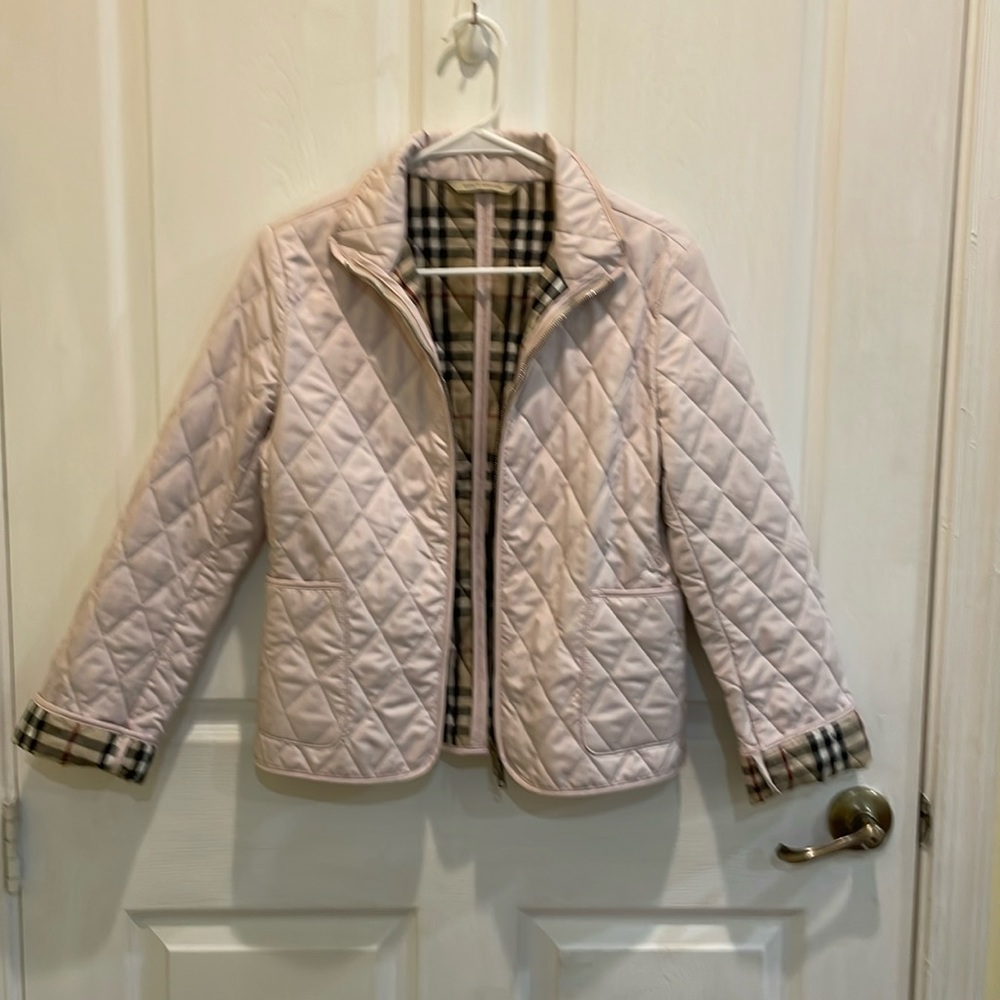 BURBERRY Women’s Petite Lightweight Quilted Jacket